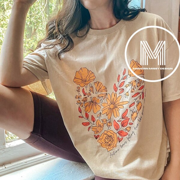 Autumn Leaves T-Shirt | Gildan 5000 Unisex Tee | Fan Gift