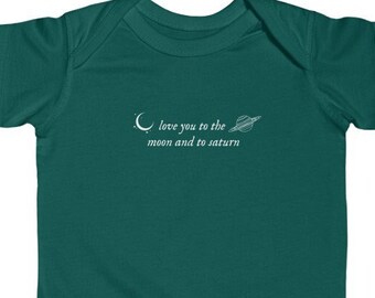 To the Moon and to Saturn Infant Bodysuit | Fan Gift