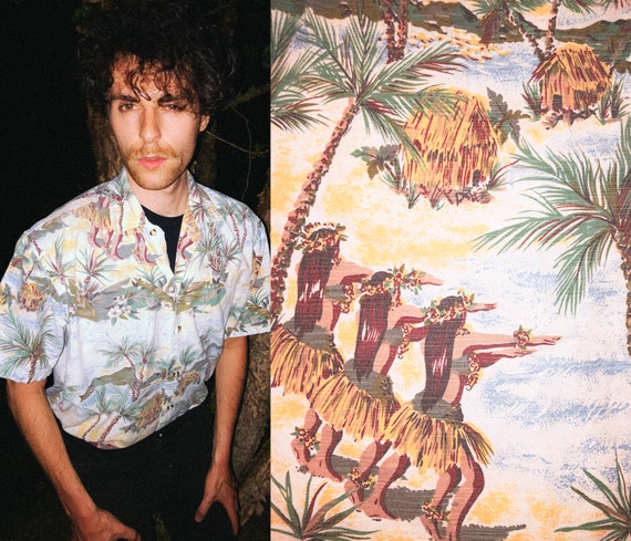 Donate to BLM!! RARE Ron Jon Surf Shop Hawaiian Sh