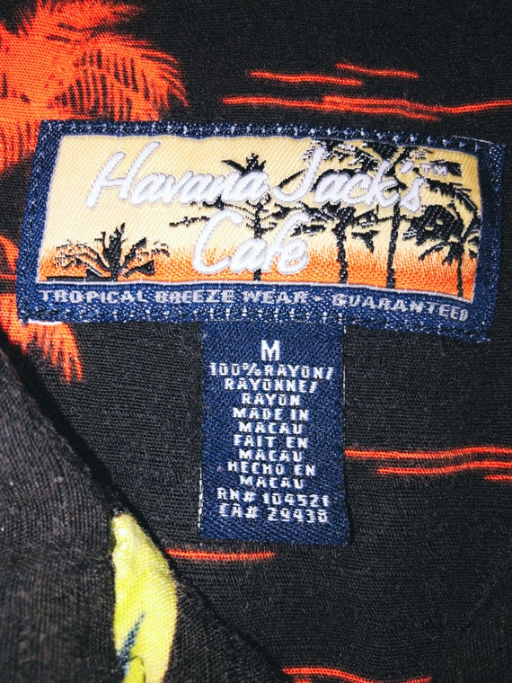 Donate to BLM!! VINTAGE 90s Havana Jack's Hawaiia… - image 7