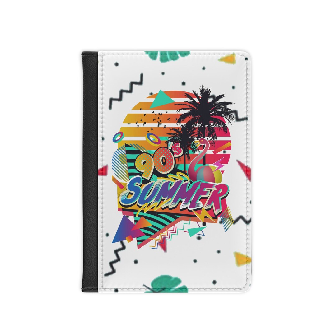 90s Flamingo Retro Passport Cover Etsy Australia