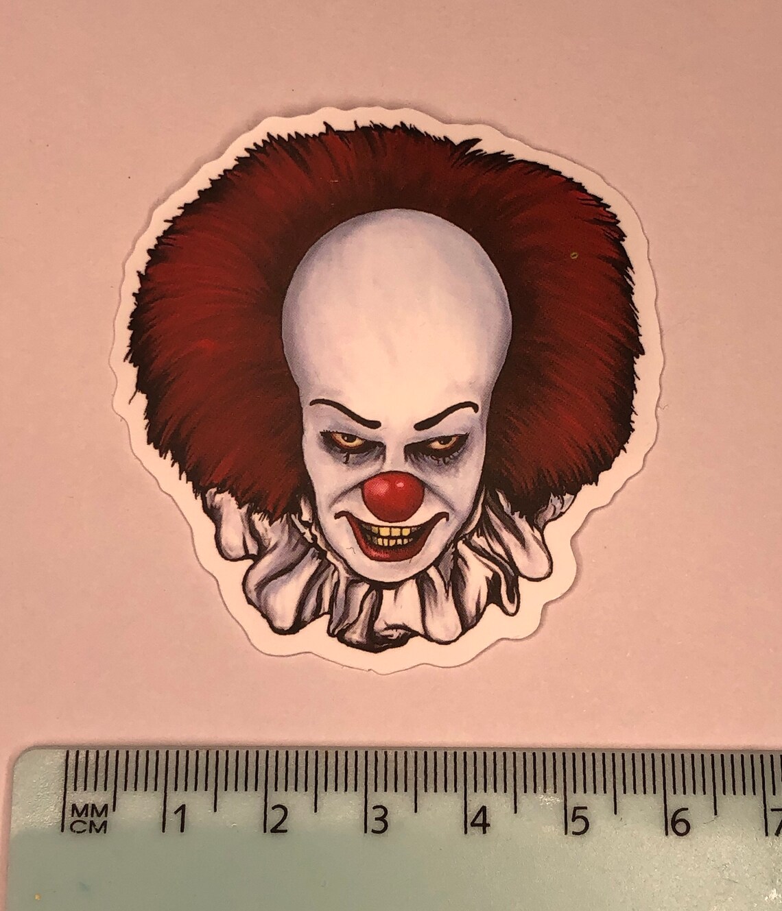 Horror Movie Character Vinyl Sticker Etsy