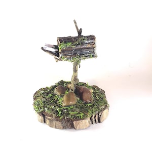 Fairy Garden Mailbox, Fairy Garden Accessories, Miniature Furniture, Indoor Garden, Dollhouse Furniture, Fairy Garden Accessory