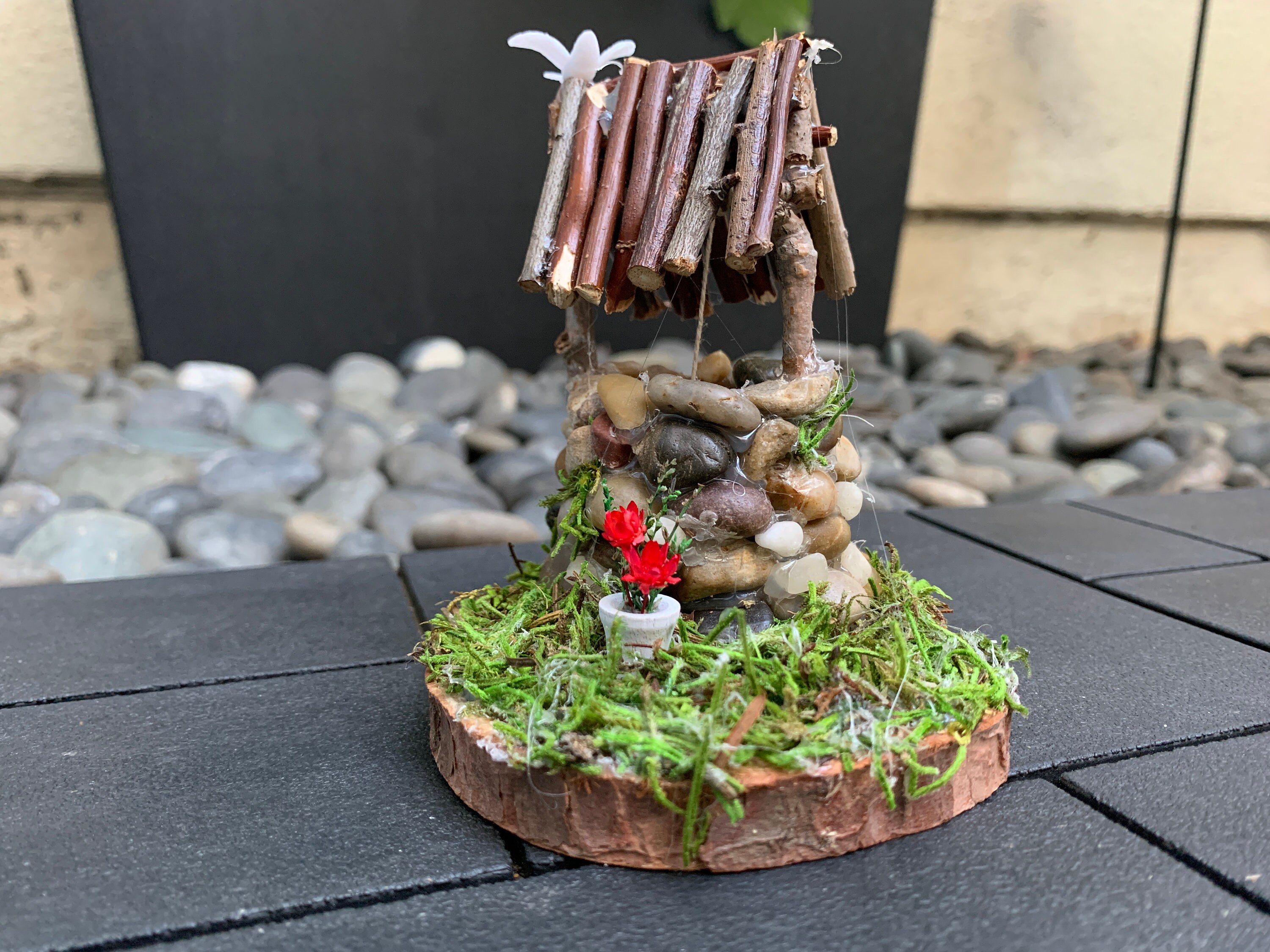 Fairy Garden Wishing Well Miniature Well Fairy Wishing Well | Etsy