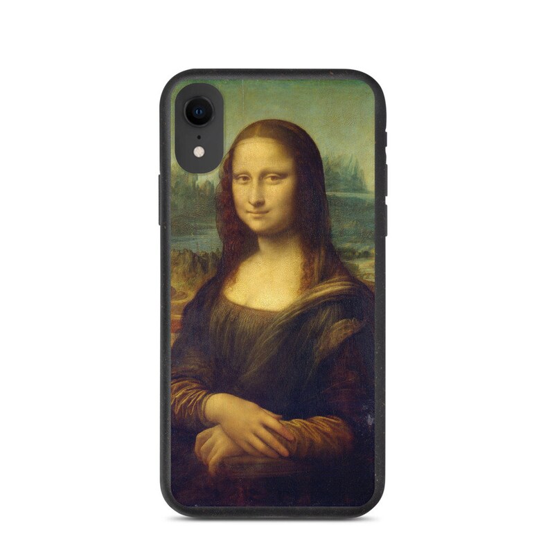 Mona Lisa by Leonardo da Vinci Eco-Friendly Biodegradable iPhone Case