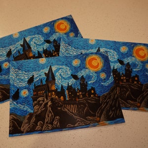original art print - castle