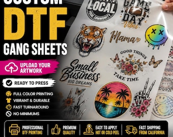 DTF Gang Sheets / Upload Your Artwork