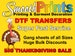 Custom Wholesale DTF Transfers | Fastest Shipping | Full Color Transfers | Screen Print Transfer | Bulk Pricing | Gang Sheets