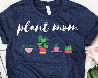 Plant Mom Unisex Heavy Cotton Tee
