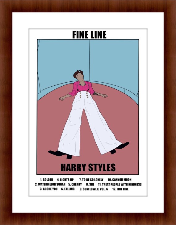 Digital Download Harry Styles Poster Fine Line Art Collectibles Digital Vadel Com