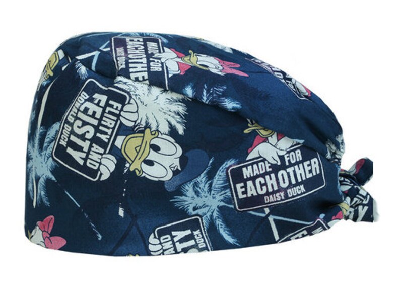 Head Cover for Nurses Hat Ponytail Hair Cover Tie Men Surgical Etsy