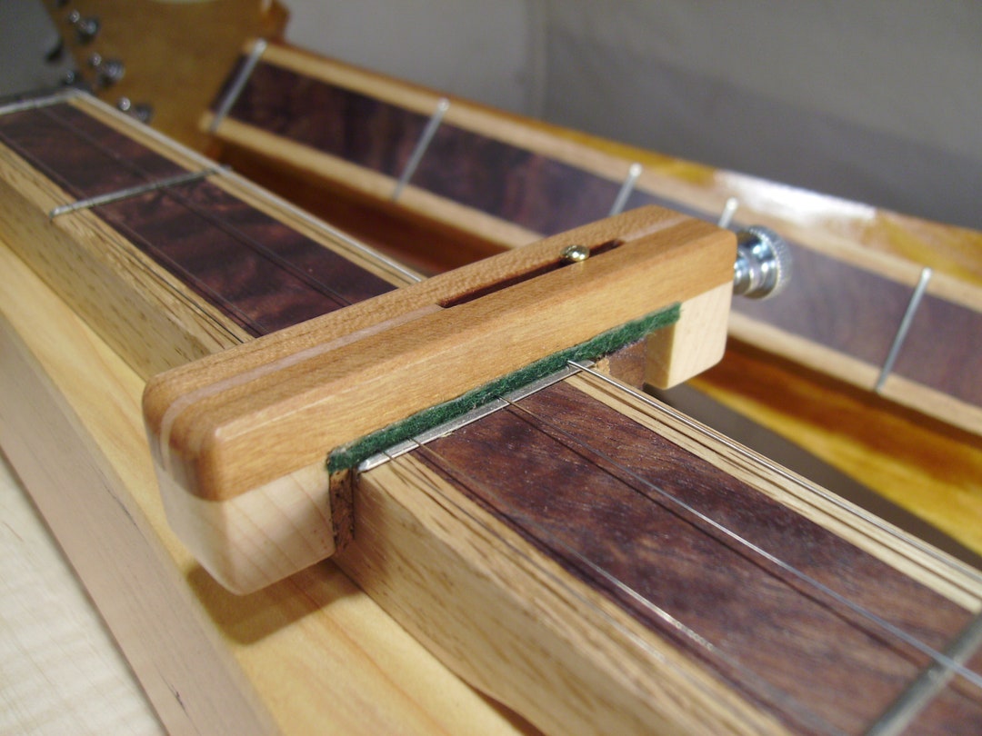 Capo for the Appalachian Mountain Lap Dulcimer Cherry, Maple W/maple