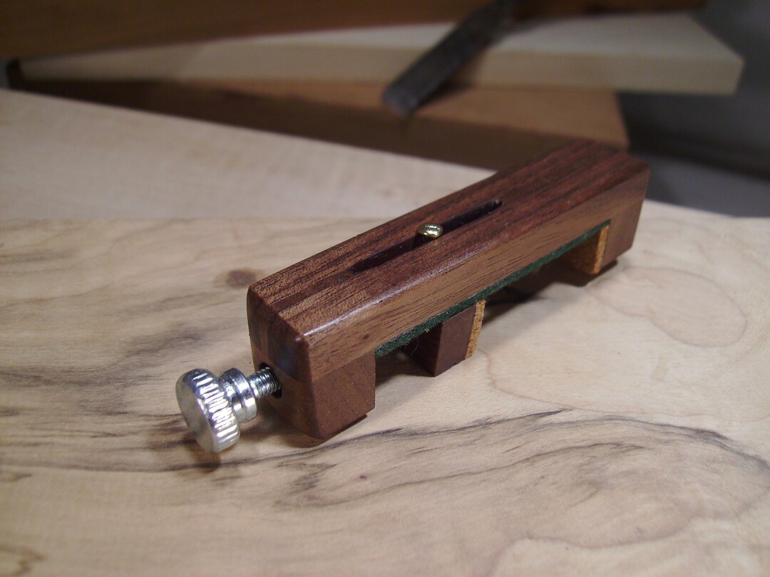 Lap Dulcimer Capo Made of Beautiful Black Walnut. FAST SHIPPING Etsy
