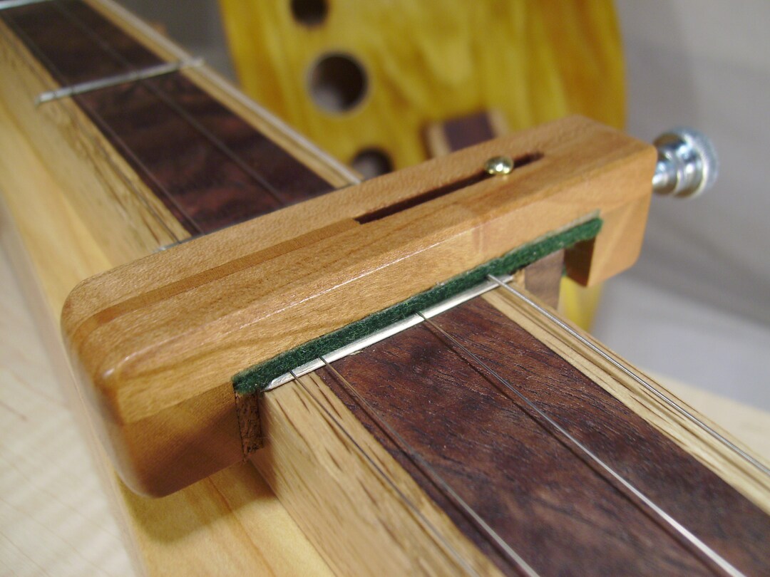 Dulcimer Capo Made of Beautiful Cherry Wood. for 2,3,4,5. or 6 String Lap Dulcimers. Etsy