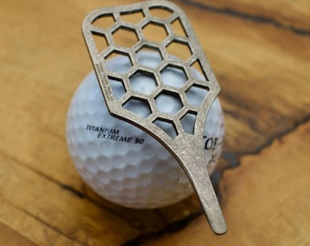 Hive Solo - Grade 5 titanium custom divot tool by Titan Talon Tool Co.