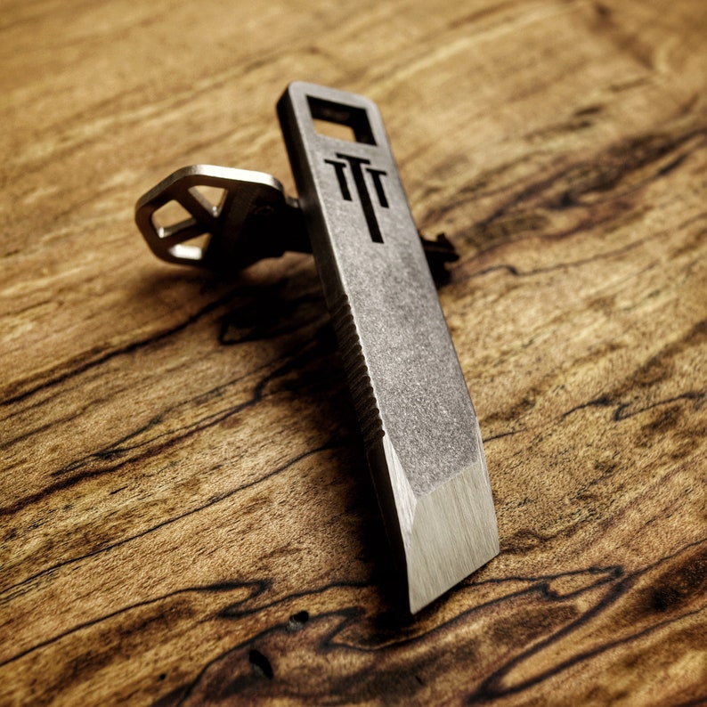 Sagax Custom Titanium EDC Prybar by Titan Talon Tool Co. image 5