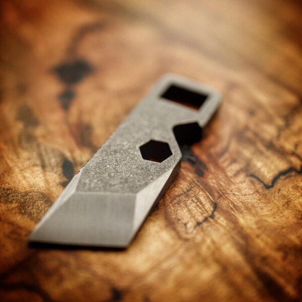Sagax Bullpup - Custom Titanium EDC Prybar by Titan Talon Tool Co.