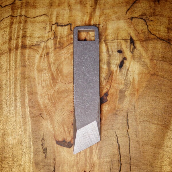 Sagax Naked - Custom Titanium EDC Prybar by Titan Talon Tool Co.