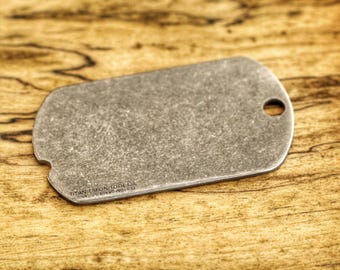 Rollcall - titanium EDC dog tag piece by Titan Talon Tool Co., handmade in the USA