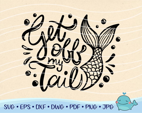 Get Off My Tail Svg Cut File Car Decal Svg Instant Etsy