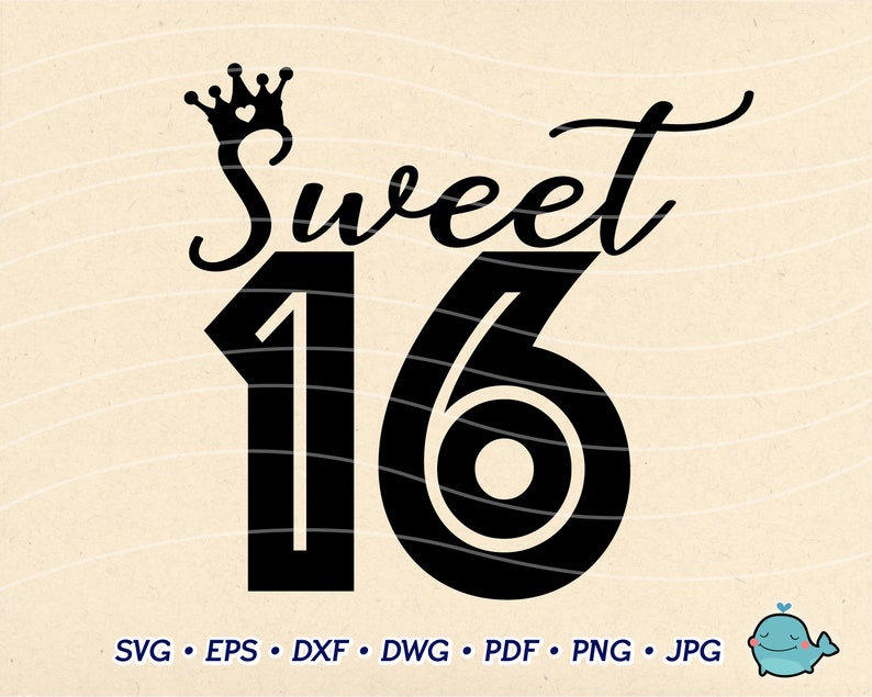 Free Free Sweet 16 Birthday Svg 520 SVG PNG EPS DXF File