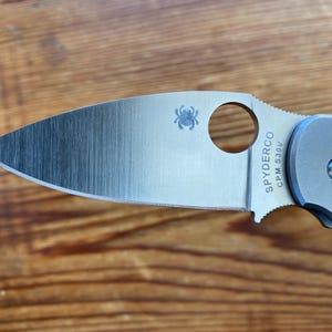 Spyderco Sage 2 Titanium bilance CPM S30 V Steel - Fuori produzione - coltello pieghevole da collezione - lama tascabile