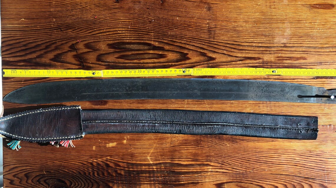 Legitimus Collins & Co Machete Sword No 808 28 inch blade with | Etsy