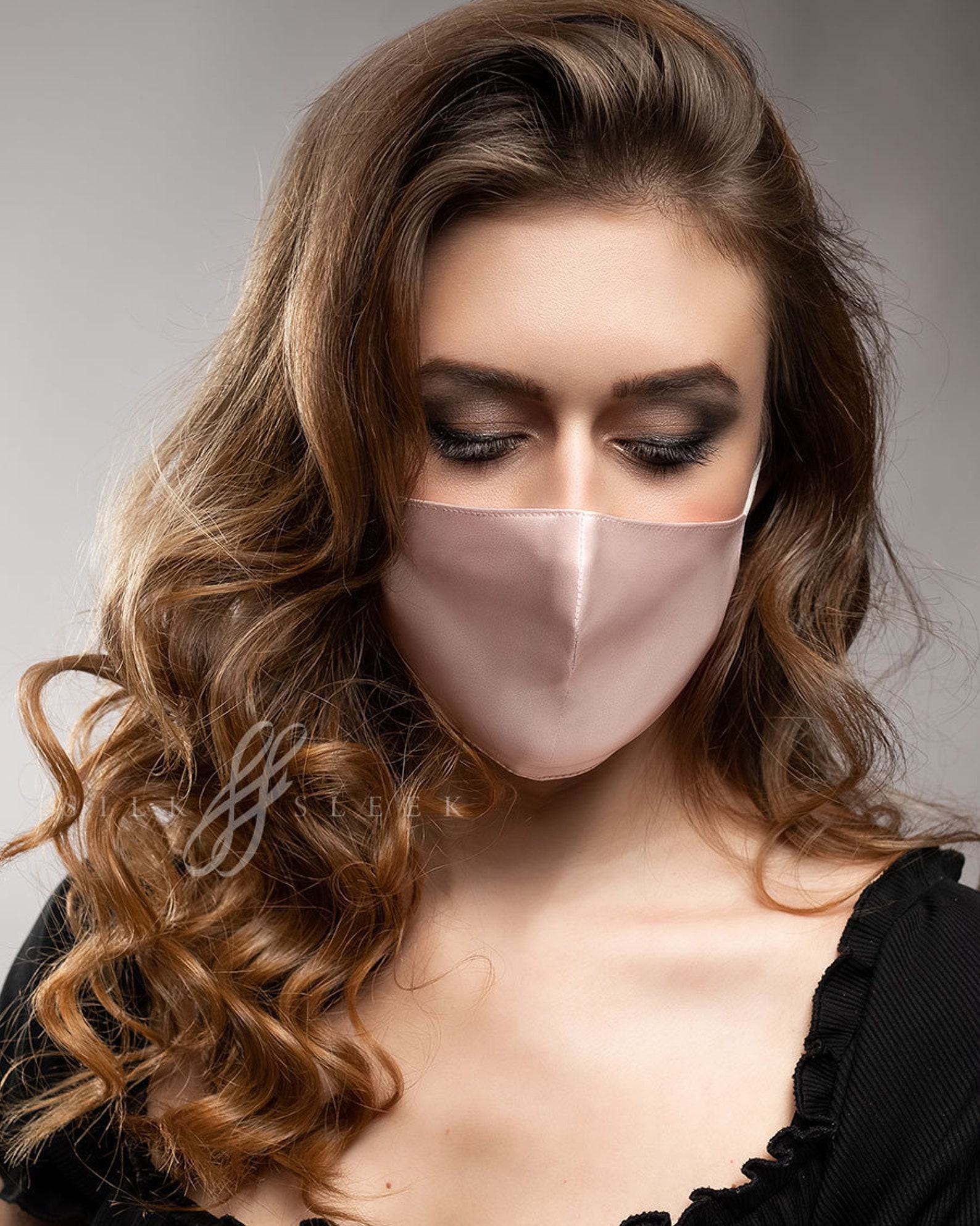 Pure 100 Mulberry Silk Face Mask Triple Layers With Filter Etsy