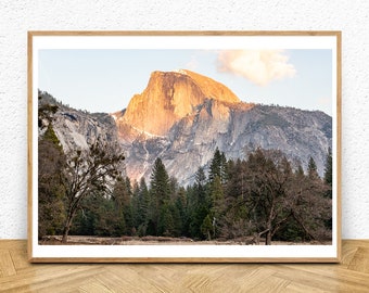 Yosemite National Park, Half Dome, Wall Art Prints,  Wall Art Prints, Art Prints, Mountain, Prints, Posters,  Art,