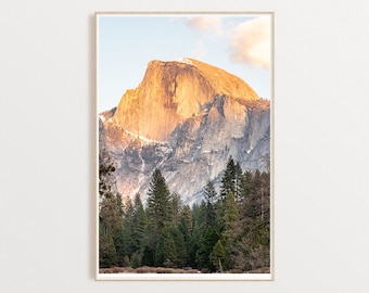 Yosemite National Park, Half Dome Print, Wall Art Prints,  Wall Art Prints, Art Prints, Mountain, Prints, Posters,  Art,