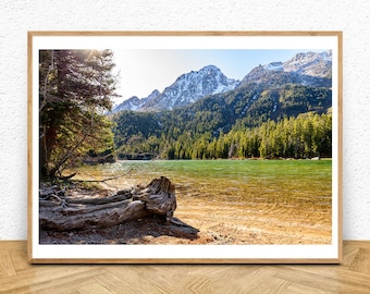 Grand Teton National Park, Jenny Lake Photo Print, Jackson Hole,National Park s, Wall Art, posters, Wall Decor,  Art,