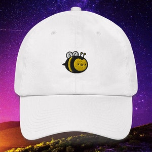 BEE Happy Bestickte Dad Mütze (Save the Bees)