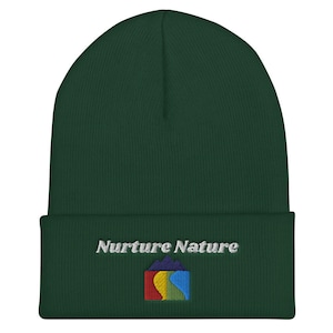 Gorro Nurture Nature con vuelta (reconocimiento a los parques nacionales)