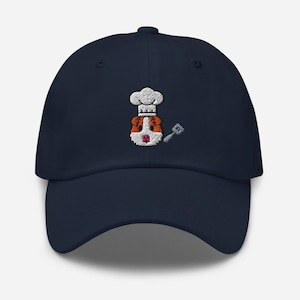 Hamster BBQ Chef Embroidered Dad hat (Grilling &Chilling’)