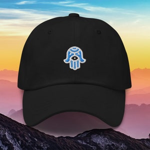 Hamsa Embroidered Dad hat