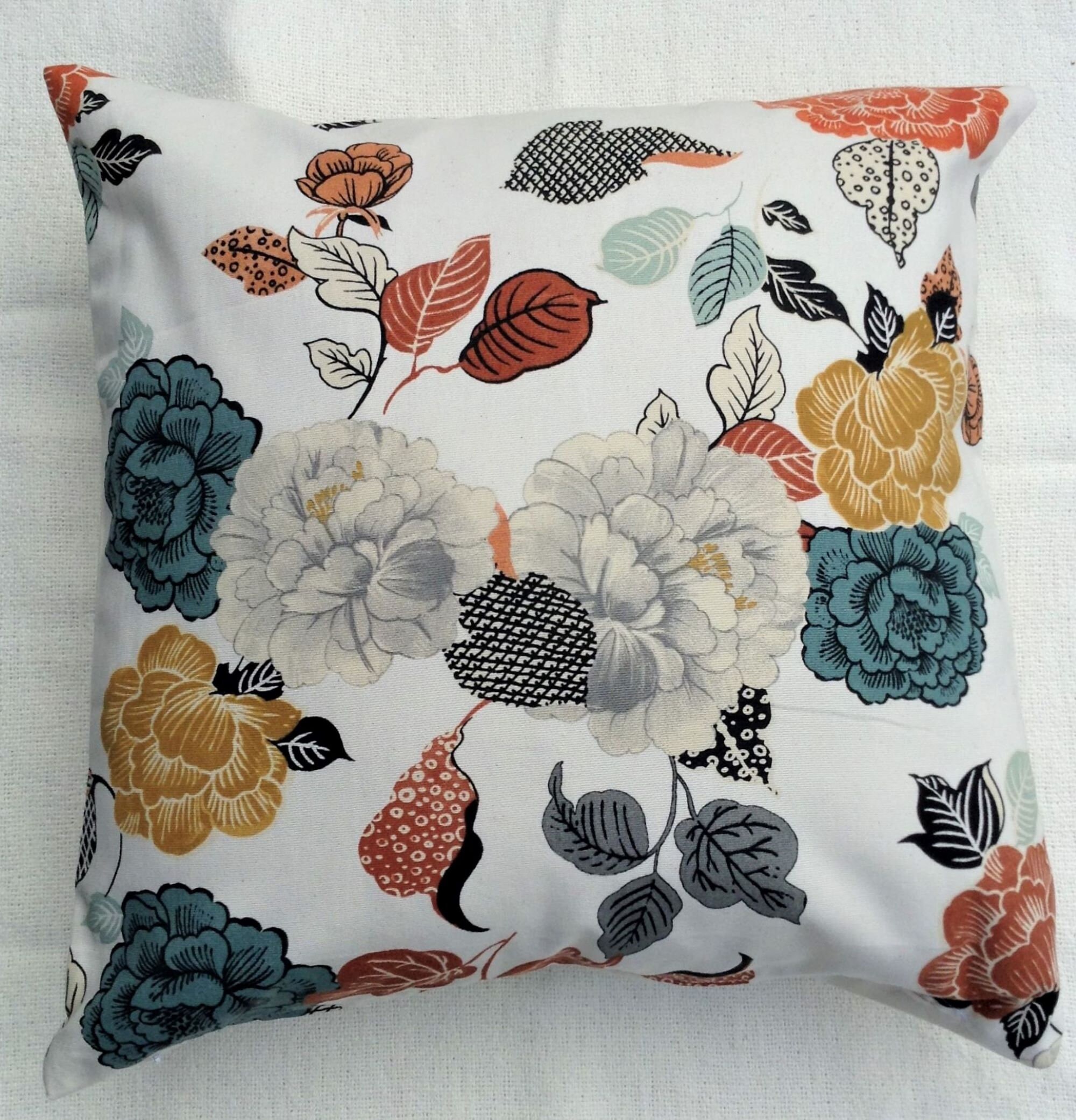 Floral cushion coverVintage cushion coverBoho cushion Etsy