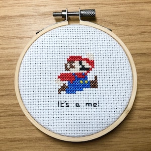 Super Mario inspired Cross Stitch Pattern