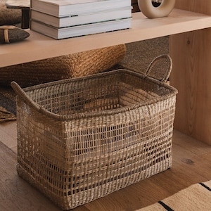 Woven Basket - Etsy