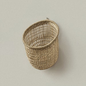  Natural Craft Extra Large Size(16x16x15 inches) Seagrass Belly  Basket for Storage, Laundry, Picnic and Woven Straw Beach Bag - Plant Pots  Cover Indoor Decorative : Home & Kitchen