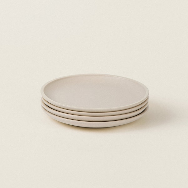 Ceramic Salad Plate Set | The Matte Ceramic Dinnerware Collection | Hand-Finished Ceramics | Dinnerware Set | Scandinavian Design