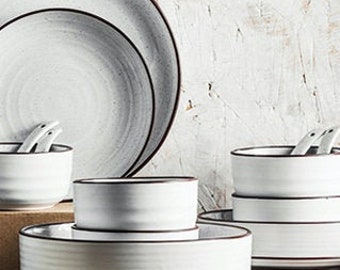 rustic dishes