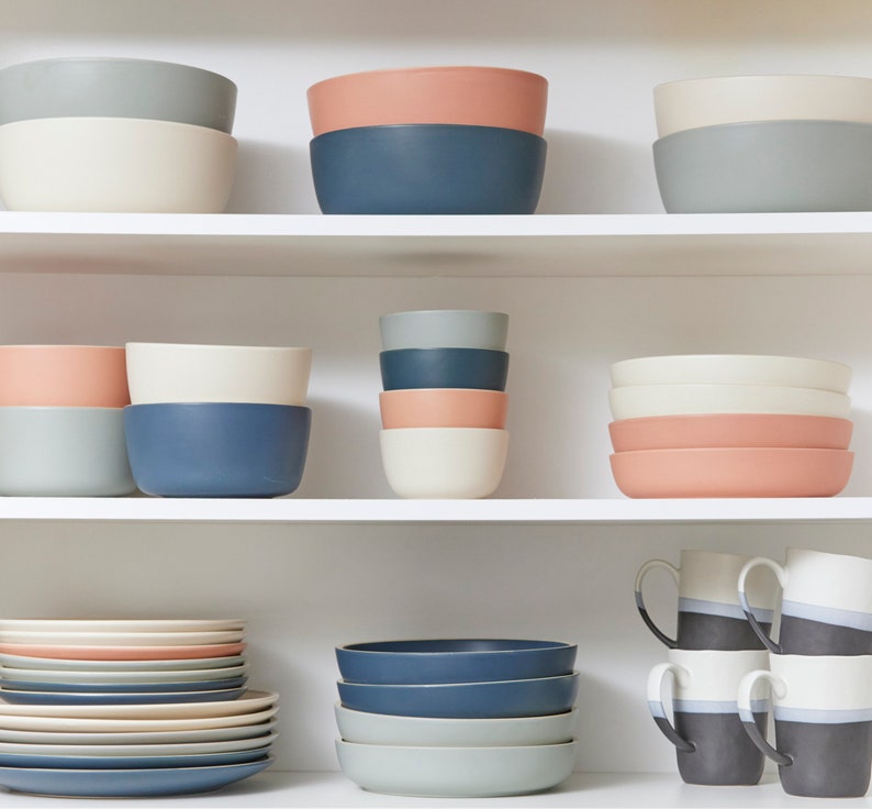 The Matte Ceramic Bowls  Hand-Finished Ceramics  Dinnerware image 2