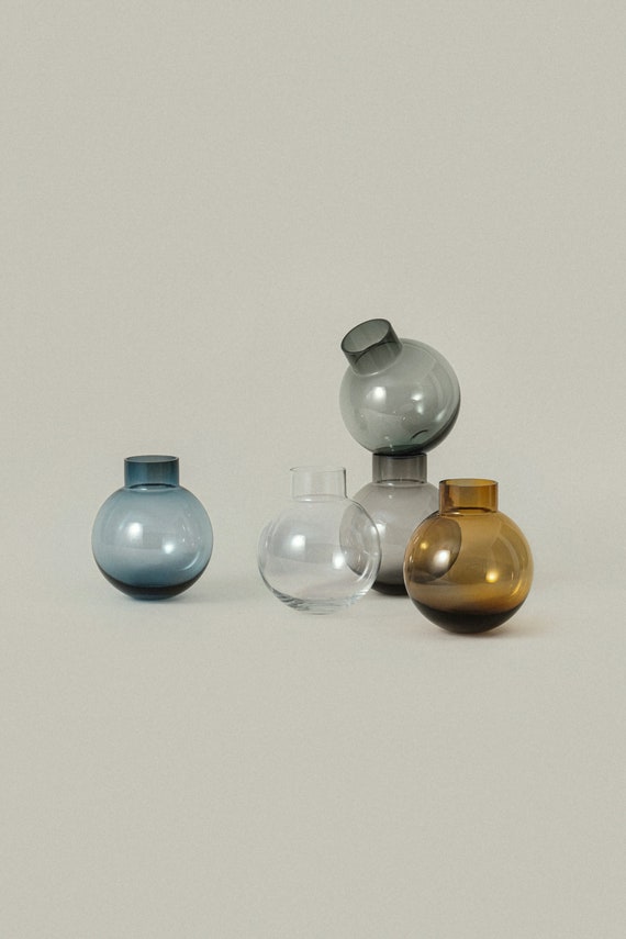 Round sale vase glass