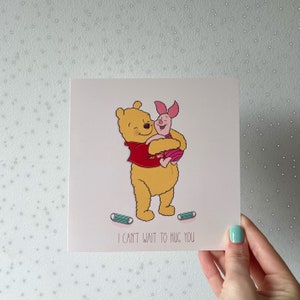 Kan niet wachten om je kaart te knuffelen