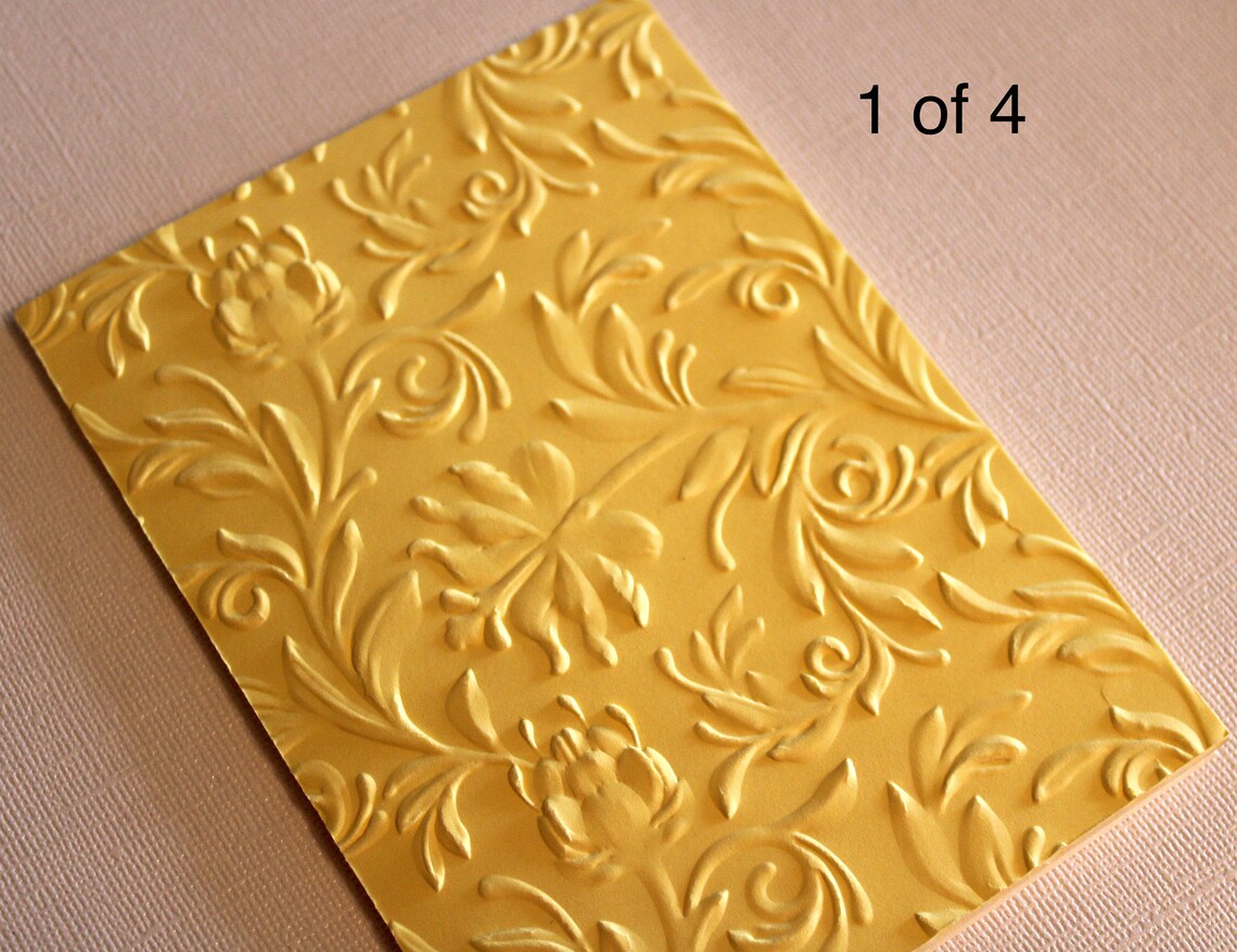 Pack of 04 Handmade Blank Card Packs Floral Card Packs Etsy Canada