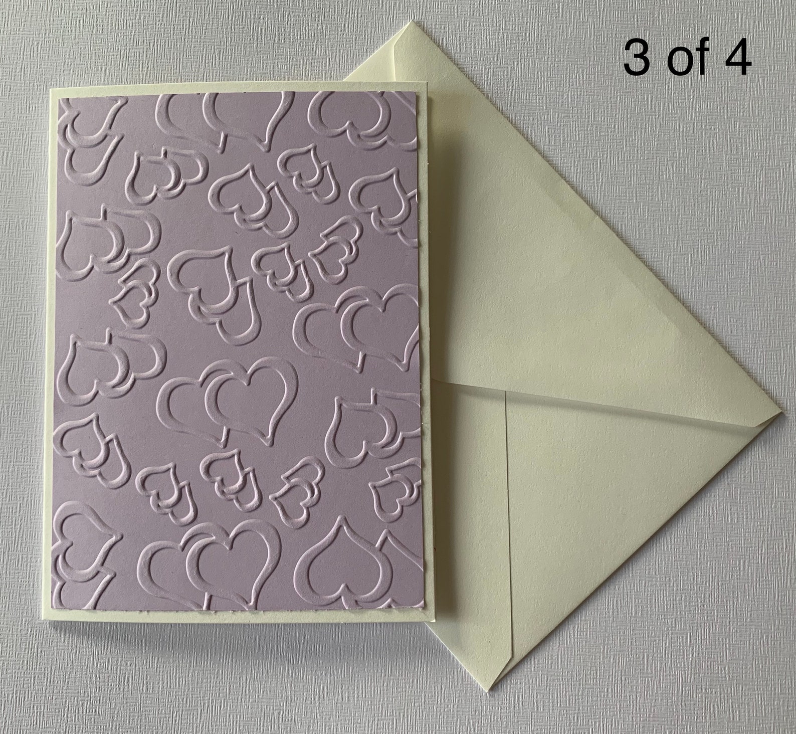 Embossed Blank Card Packs Floral Card Packs Bulk Blank Etsy