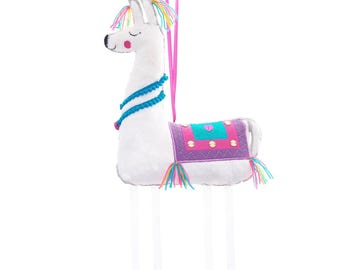 Large Llama Room Decoration - Fairtrade Made in India - Designed in UK