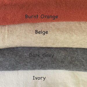 Fine Knit Draped Asymmetric Jumpers by Alpini Knitwear/Sugababe in 20 colours image 10