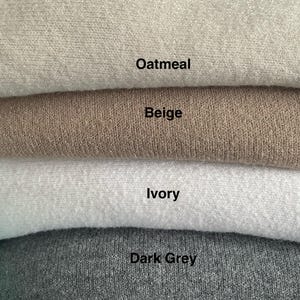 Fine Knit Draped Asymmetric Jumpers by Alpini Knitwear/Sugababe in 20 colours image 12