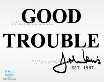 Trouble Svg Etsy